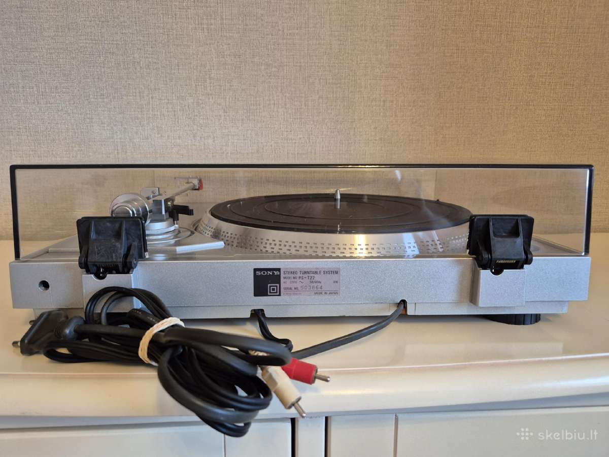Plokštelių Grotuvas Sony Ps-t22 - nuotraukos Nr. 15