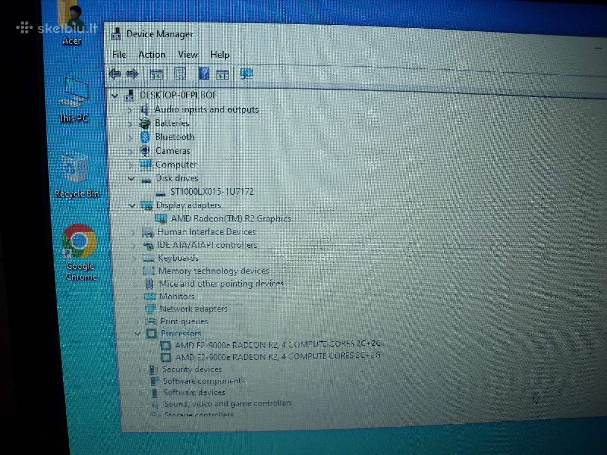 Acer Aspire 3 A315-21 - nuotraukos Nr. 3