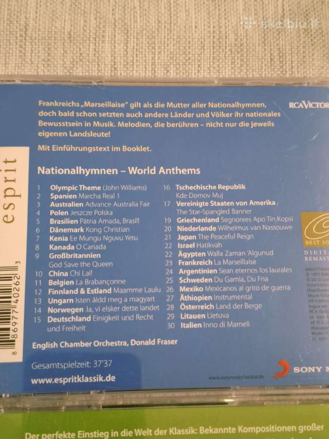 Himnai ir klasika (2 CD iš Esprit serijos) - nuotraukos Nr. 4