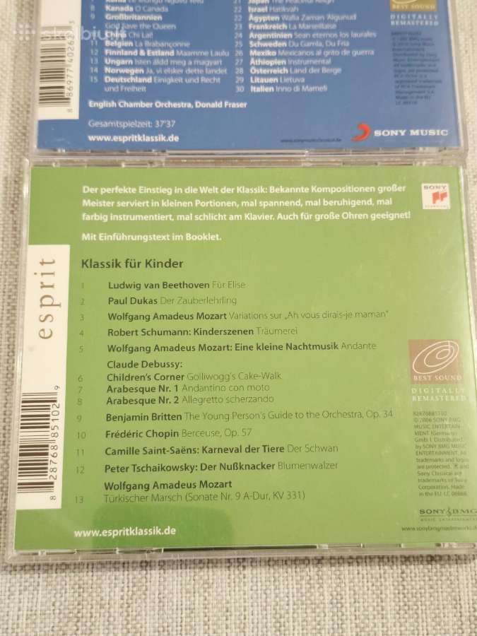 Himnai ir klasika (2 CD iš Esprit serijos) - nuotraukos Nr. 5
