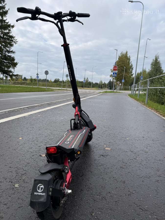 Elektrinis paspirtukas Teverun Blade Q Pro - nuotraukos Nr. 6