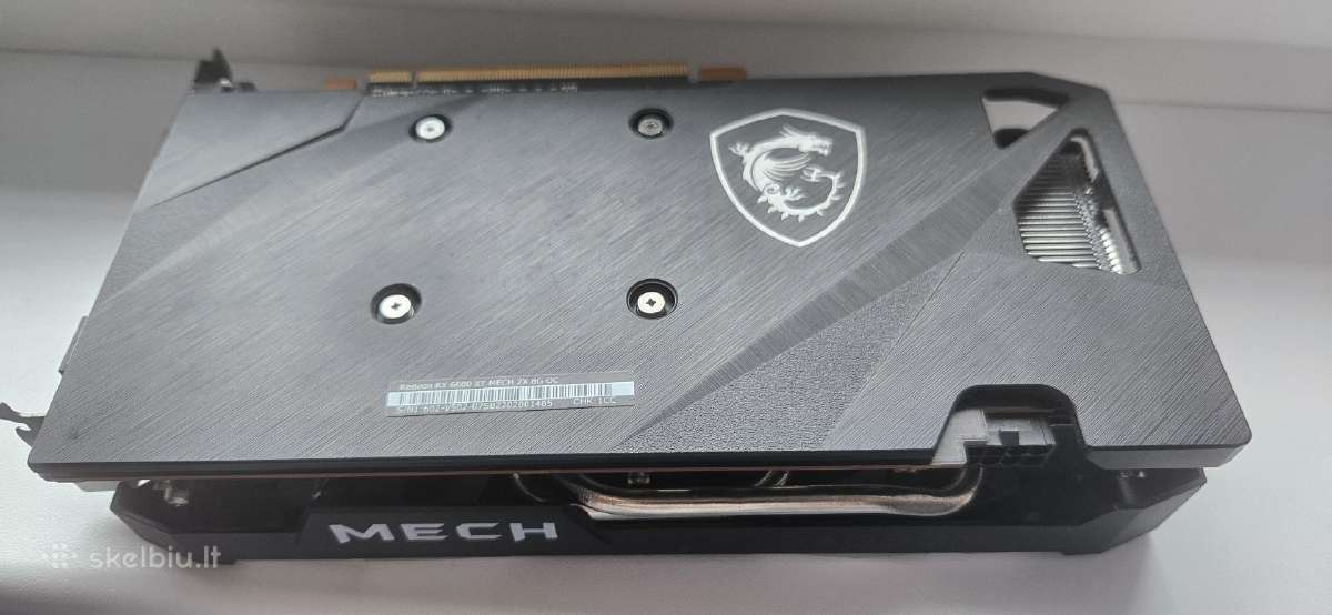 Amd Radeon Rx 6600 XT - nuotraukos Nr. 2