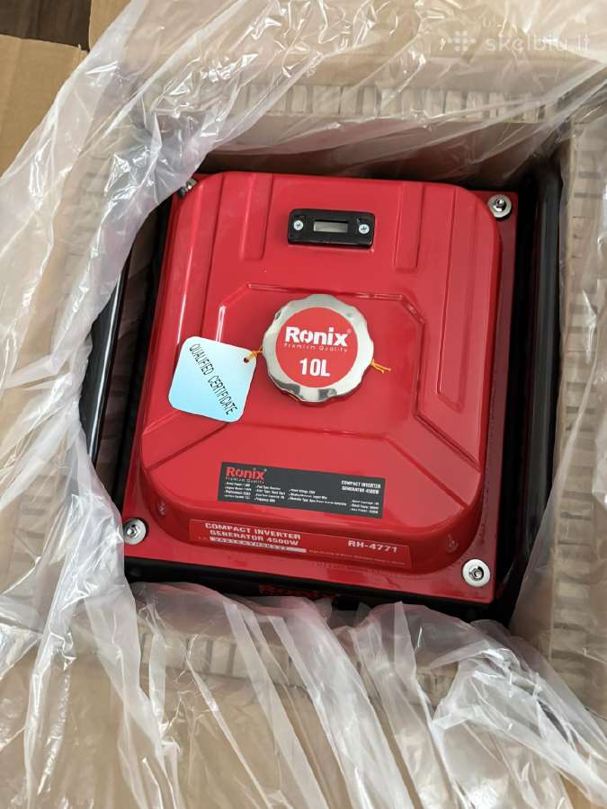 Inverterinis generatorius Ronix 4500 W - nuotraukos Nr. 6