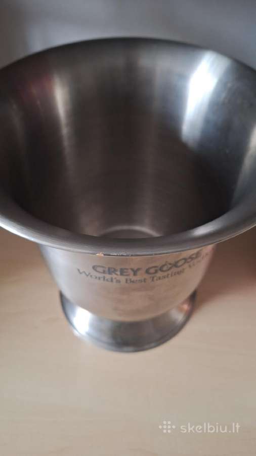 Originalus Grey Goose metalinis ledo kibirėlis. - nuotraukos Nr. 2