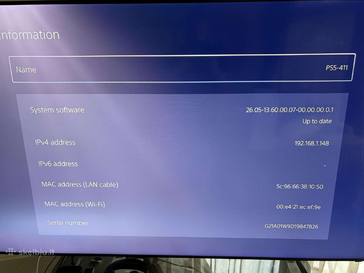 Ps5 Disc 825gb + Pulse 3D + Vr1 Full - nuotraukos Nr. 12