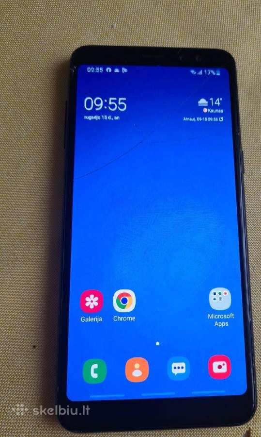 Samsung A8 2018 10eu - nuotraukos Nr. 3