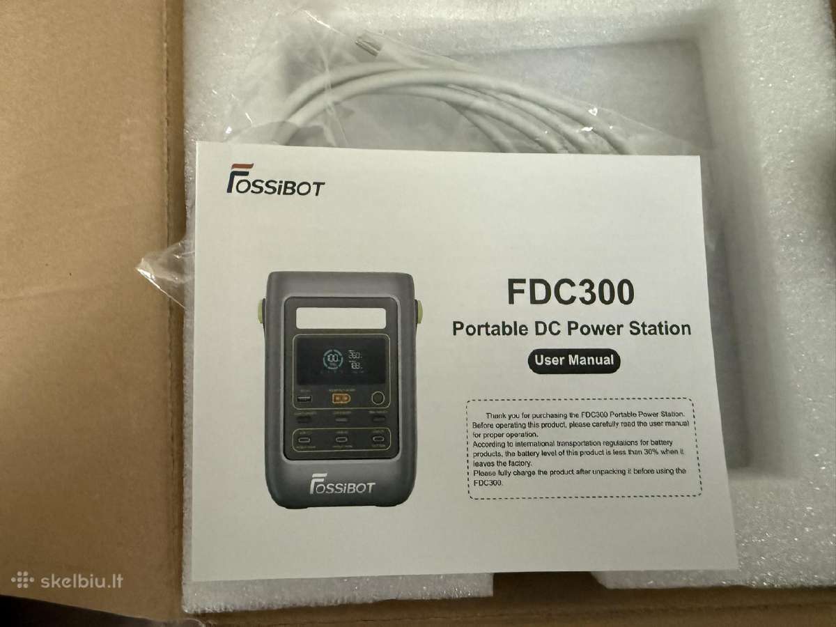 Fossibot Fdc300 mobili energijos stotelė - nuotraukos Nr. 12