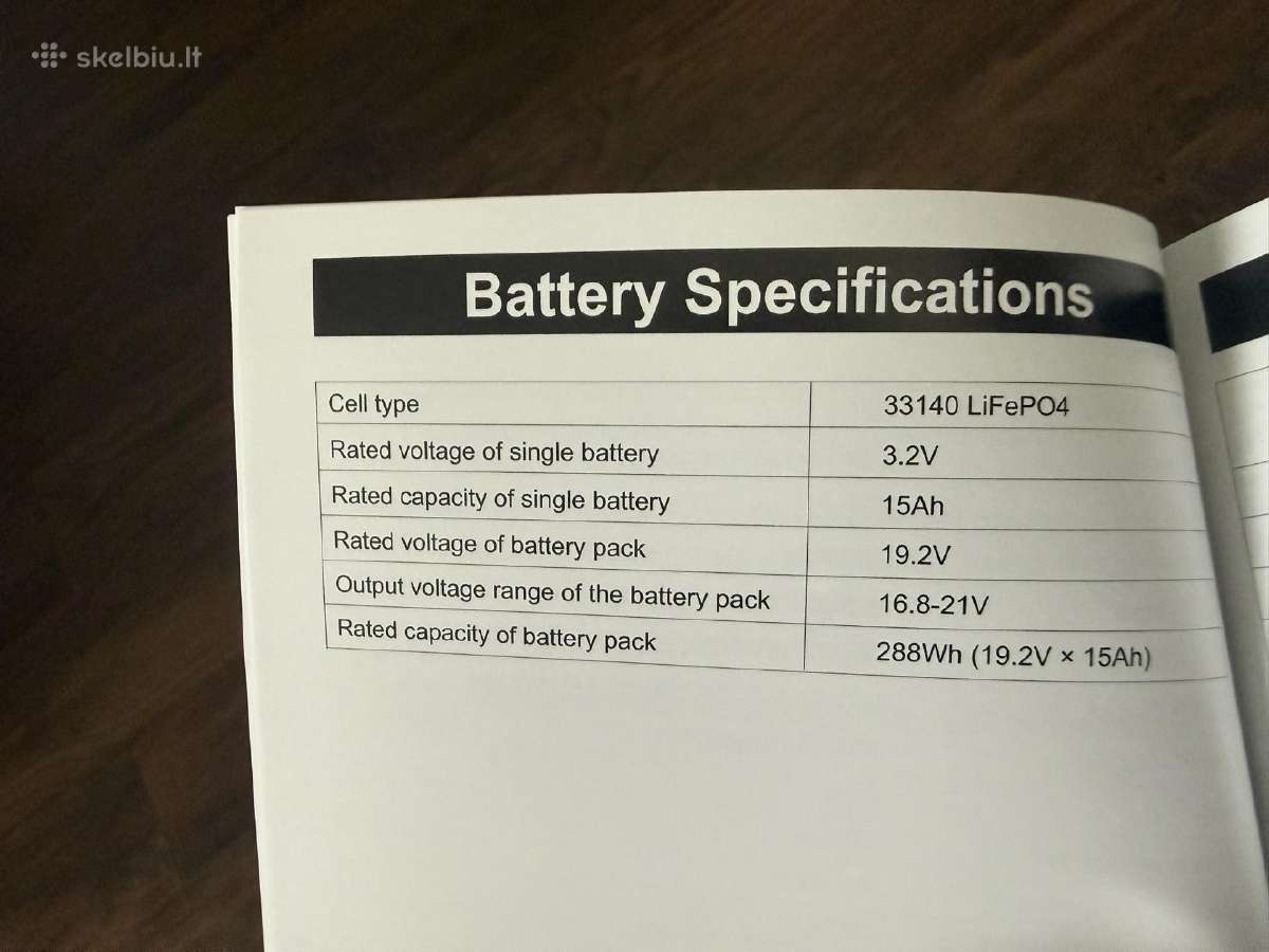 Fossibot Fdc300 mobili energijos stotelė - nuotraukos Nr. 15