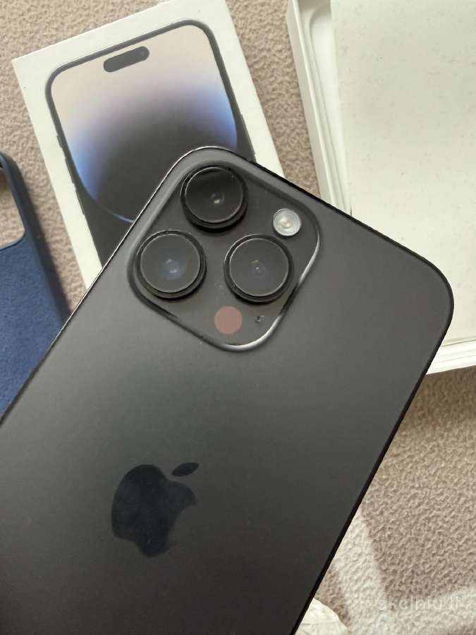 iPhone 14 pro max, 87%, black - nuotraukos Nr. 4