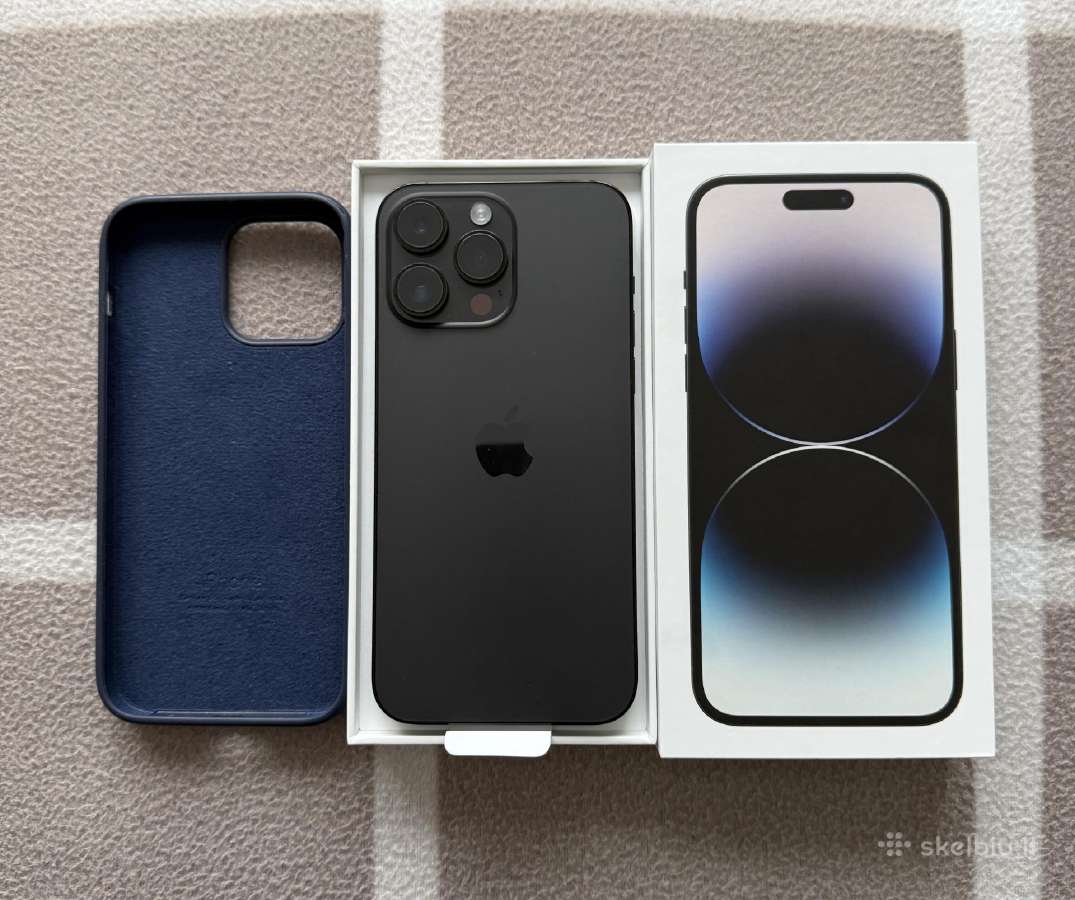 iPhone 14 pro max, 87%, black - nuotraukos Nr. 5