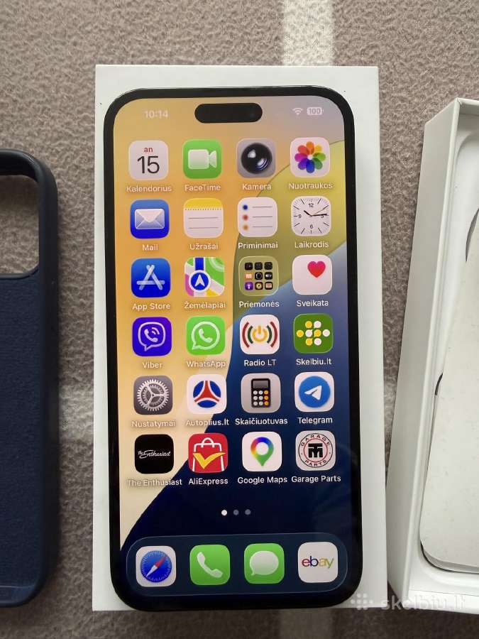 iPhone 14 pro max, 87%, black - nuotraukos Nr. 8