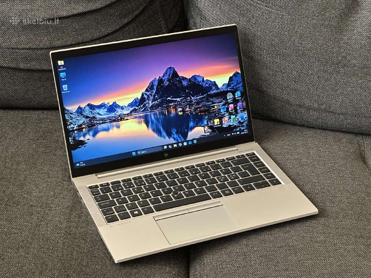 Parduodu Elitebook 845 G7 su ryzen 5 Pro 16/512gb - nuotraukos Nr. 2