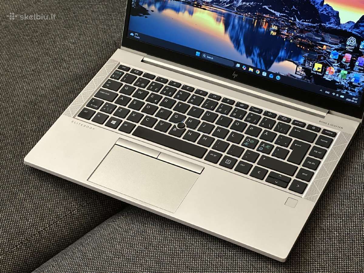 Parduodu Elitebook 845 G7 su ryzen 5 Pro 16/512gb - nuotraukos Nr. 4
