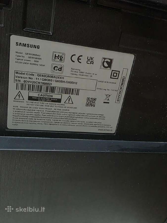Samsung Qled 50col televizorius - nuotraukos Nr. 3