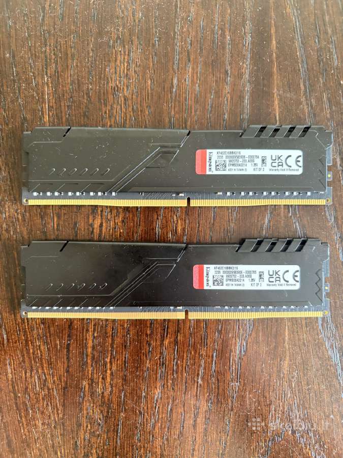 Kingston Fury Beast 2x8gb 3200mhz - nuotraukos Nr. 2