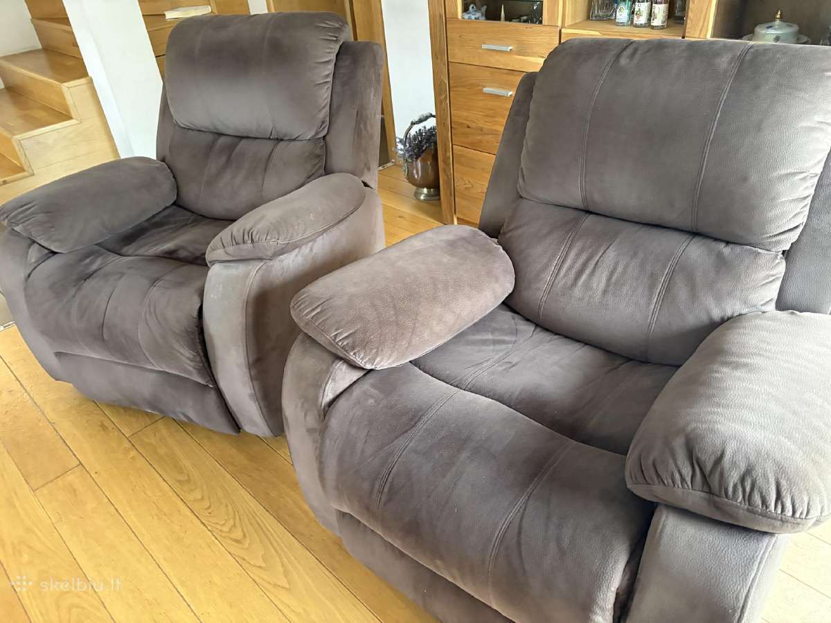 Sofa lova ir foteliai su reglaineriais - nuotraukos Nr. 2
