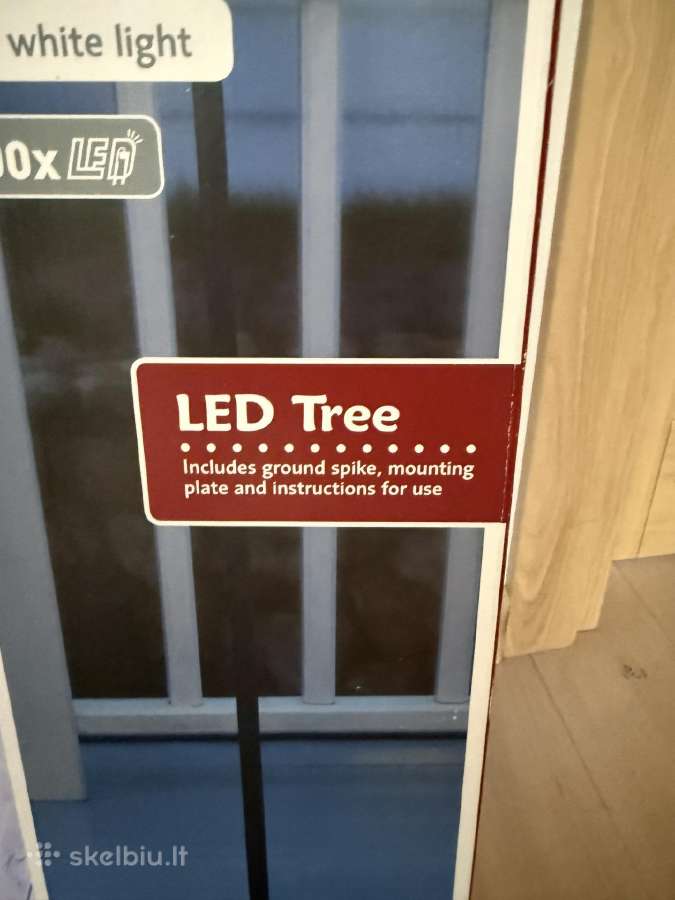 Melinera LED šviečiantys medžiai 180 cm, 200 LED - nuotraukos Nr. 3