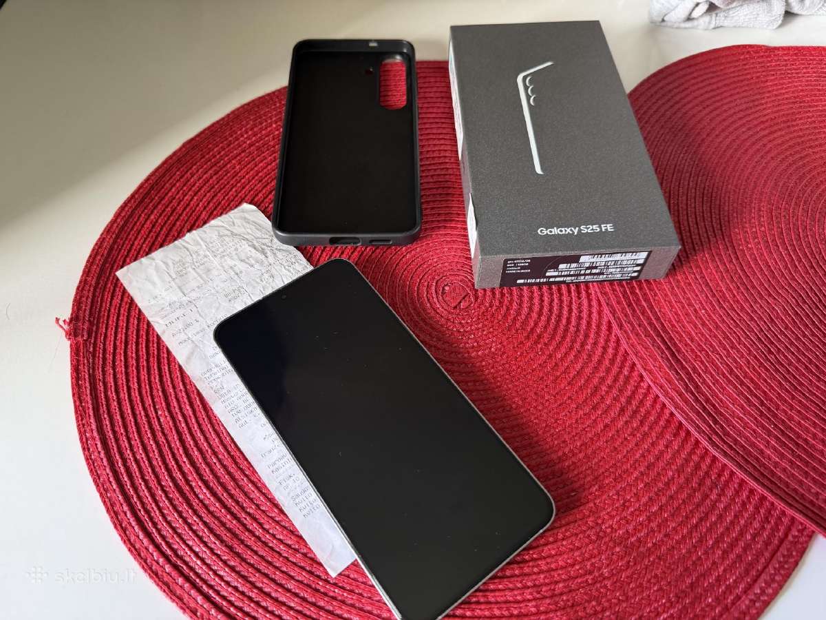 Samsung galaxy s25fe su garantija - nuotraukos Nr. 3