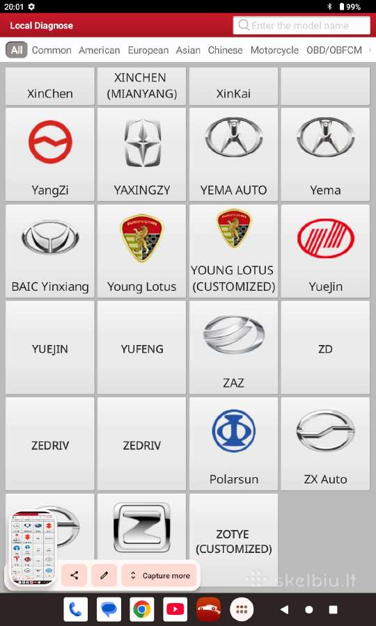 Xdiag launch x431 universali auto diagnostika - nuotraukos Nr. 14