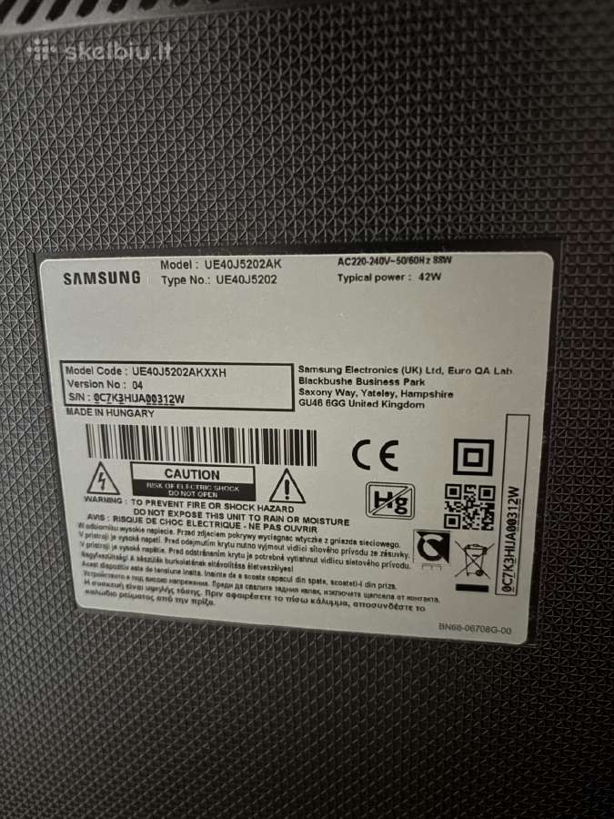 Samsung Smart TV - nuotraukos Nr. 2
