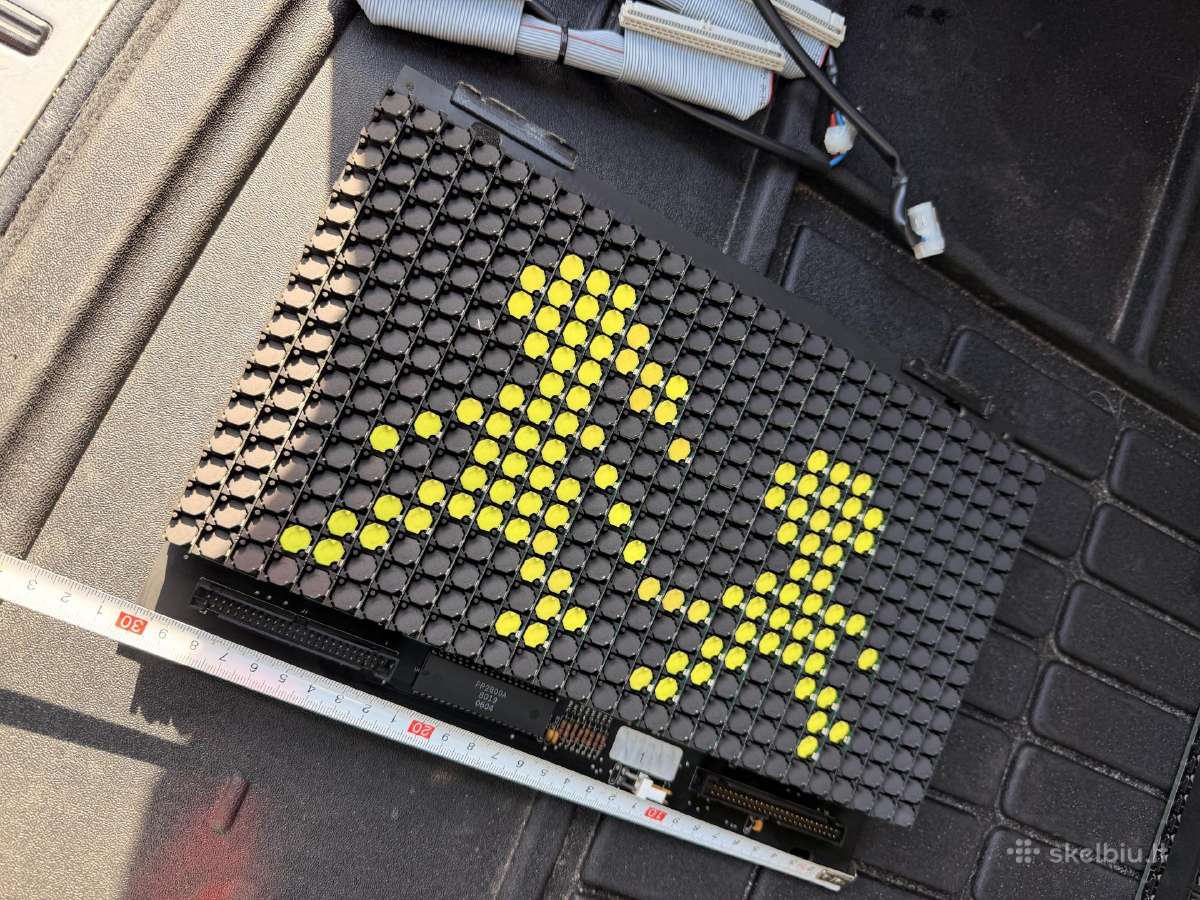 F-p Electronics Flip-dot + LED panelė - nuotraukos Nr. 6