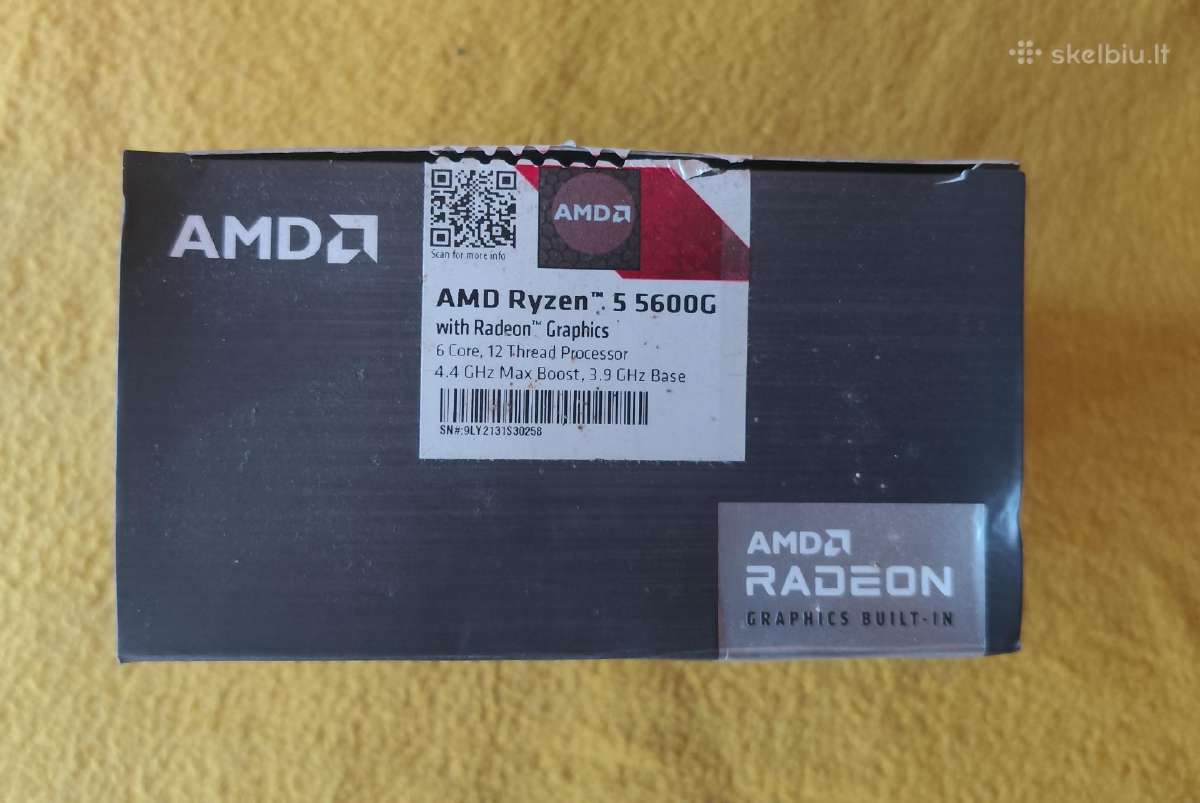 Amd Ryzen 5 5600g - nuotraukos Nr. 2