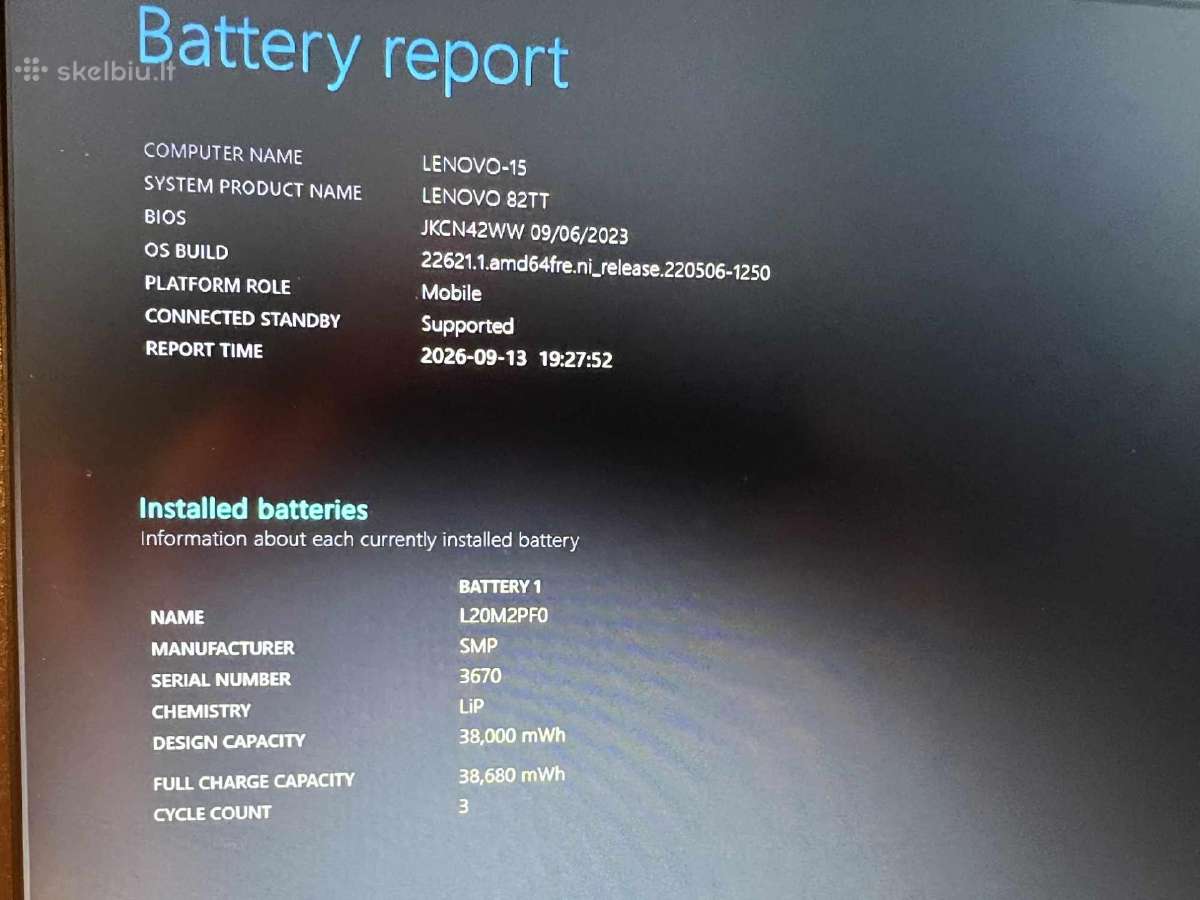 Kompiuteris Lenovo V15 G3 Iap - nuotraukos Nr. 4