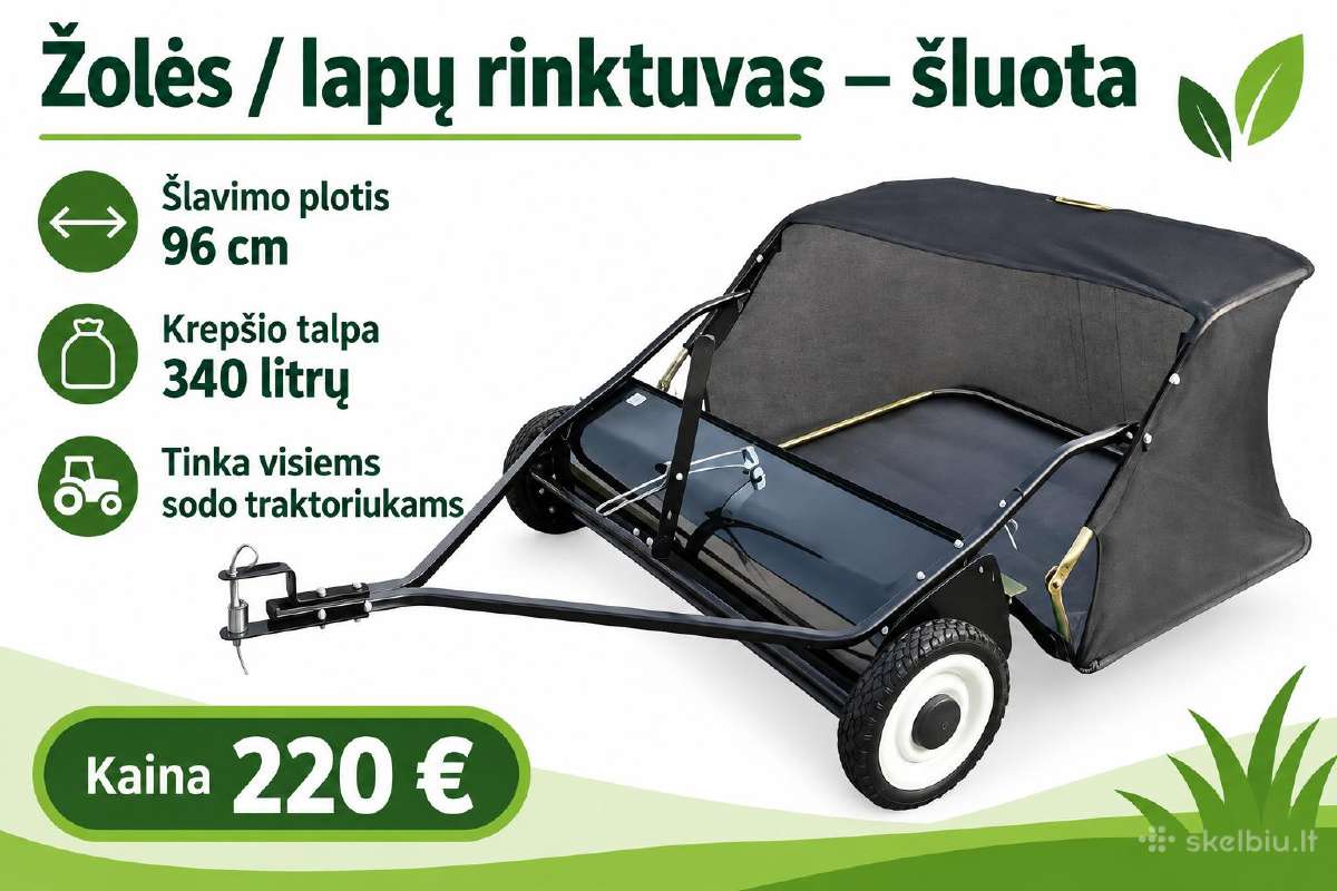 Sodo traktoriukų dalys - nuotraukos Nr. 2