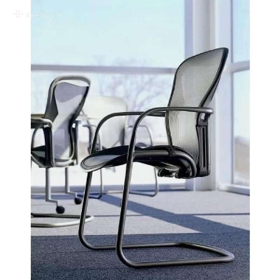 Herman Miller Aeron Grafito Lankytojo Kėdės - nuotraukos Nr. 6