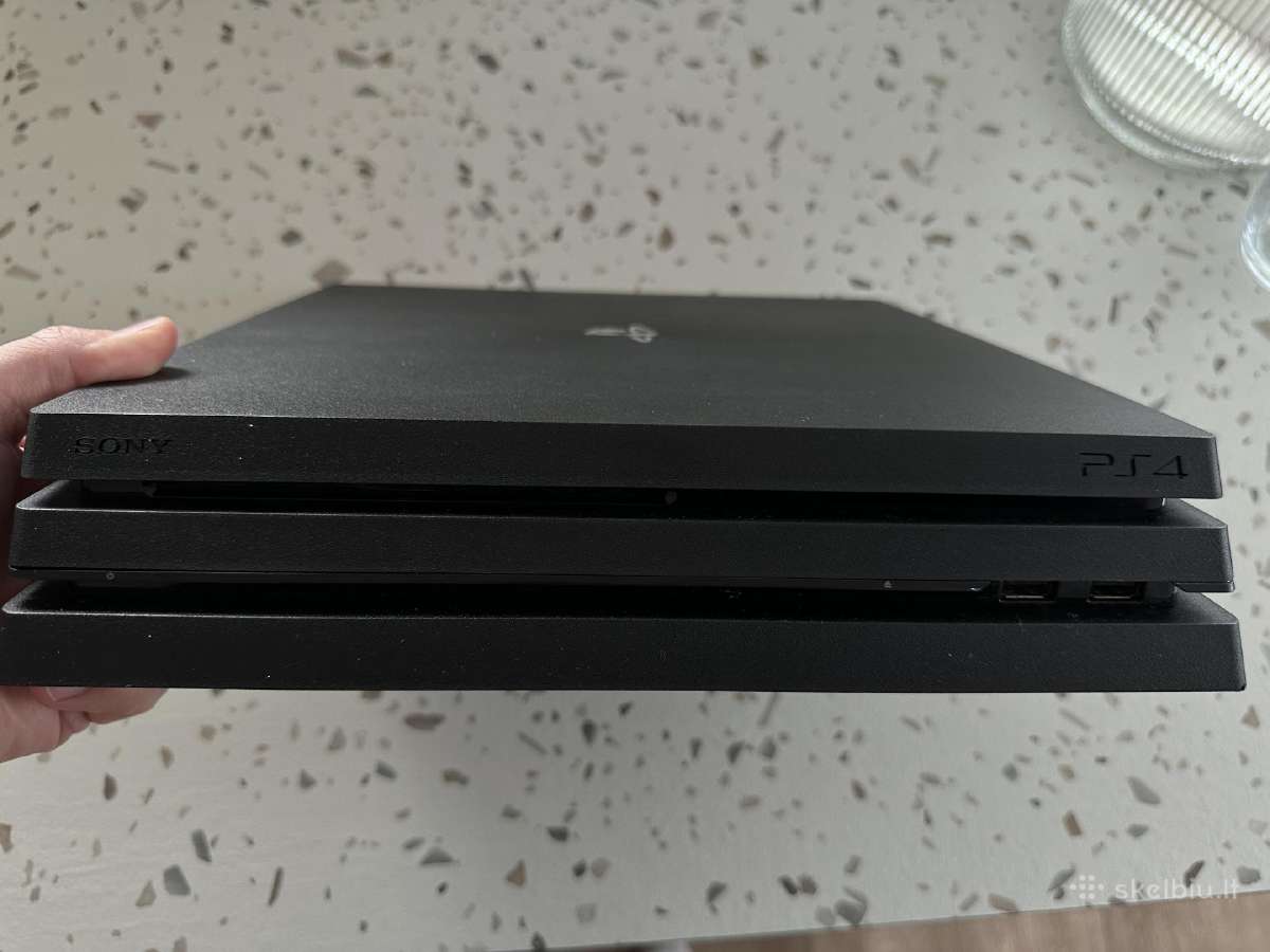 Ps4 Pro 1tb (Modelis Cuh-7216b) – dalims/remontui - nuotraukos Nr. 2