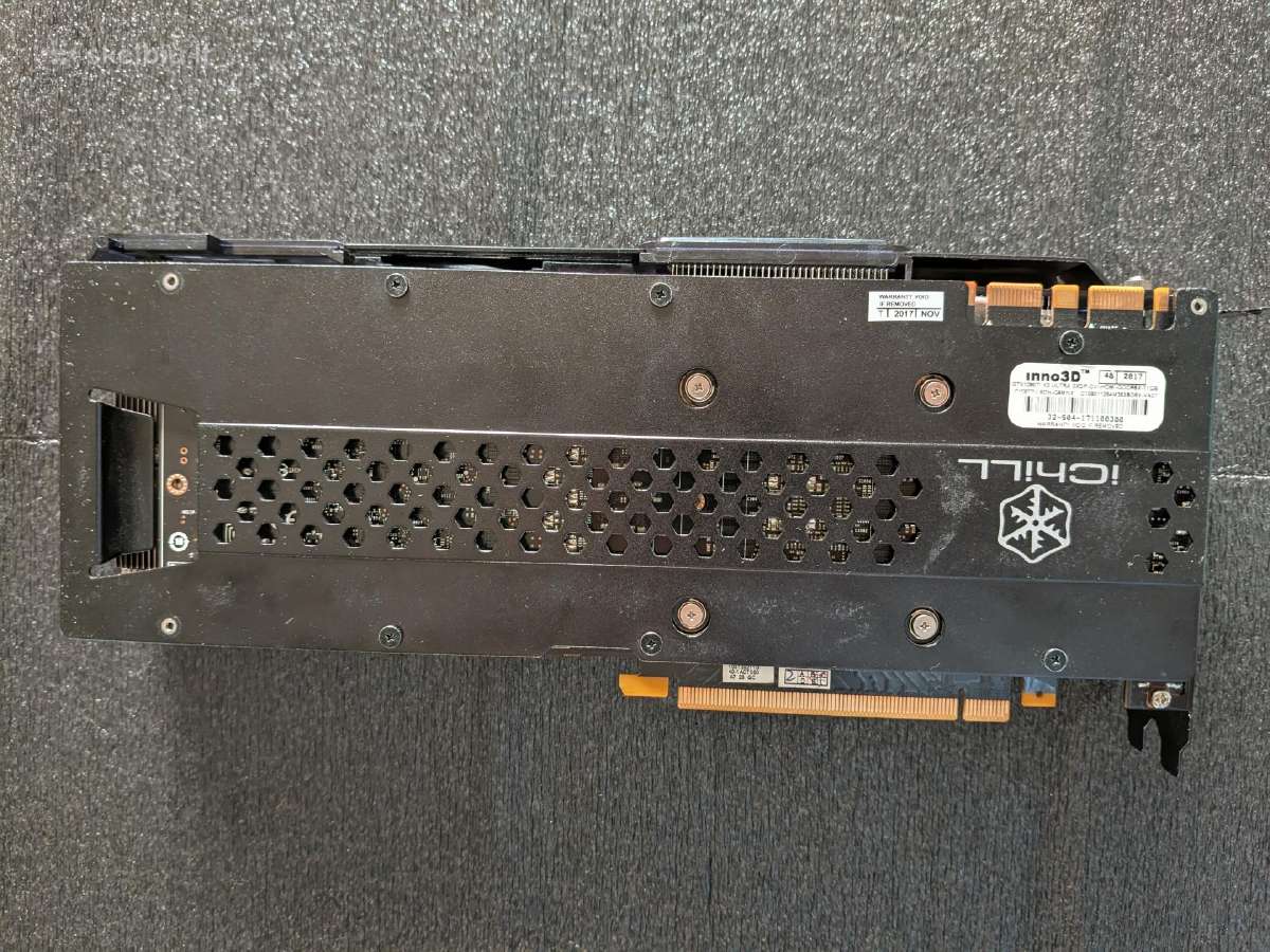 Inno3d ichill Gtx 1080 Ti X3 Ultra 11gb Gddr5 Gpu - nuotraukos Nr. 3