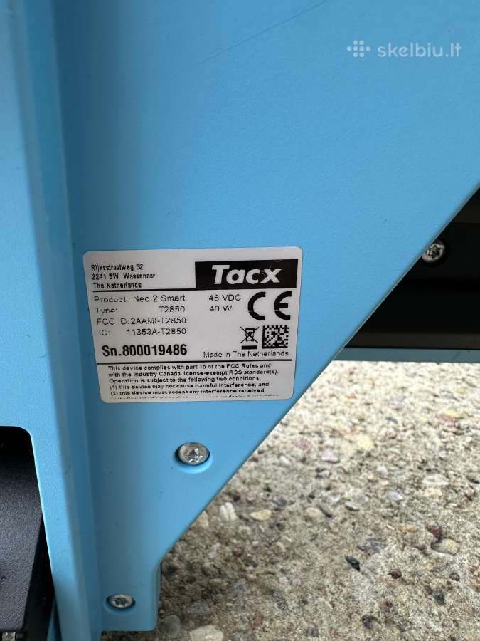 Garmin Tacx Neo 2 smart dviračio treniruoklis - nuotraukos Nr. 5