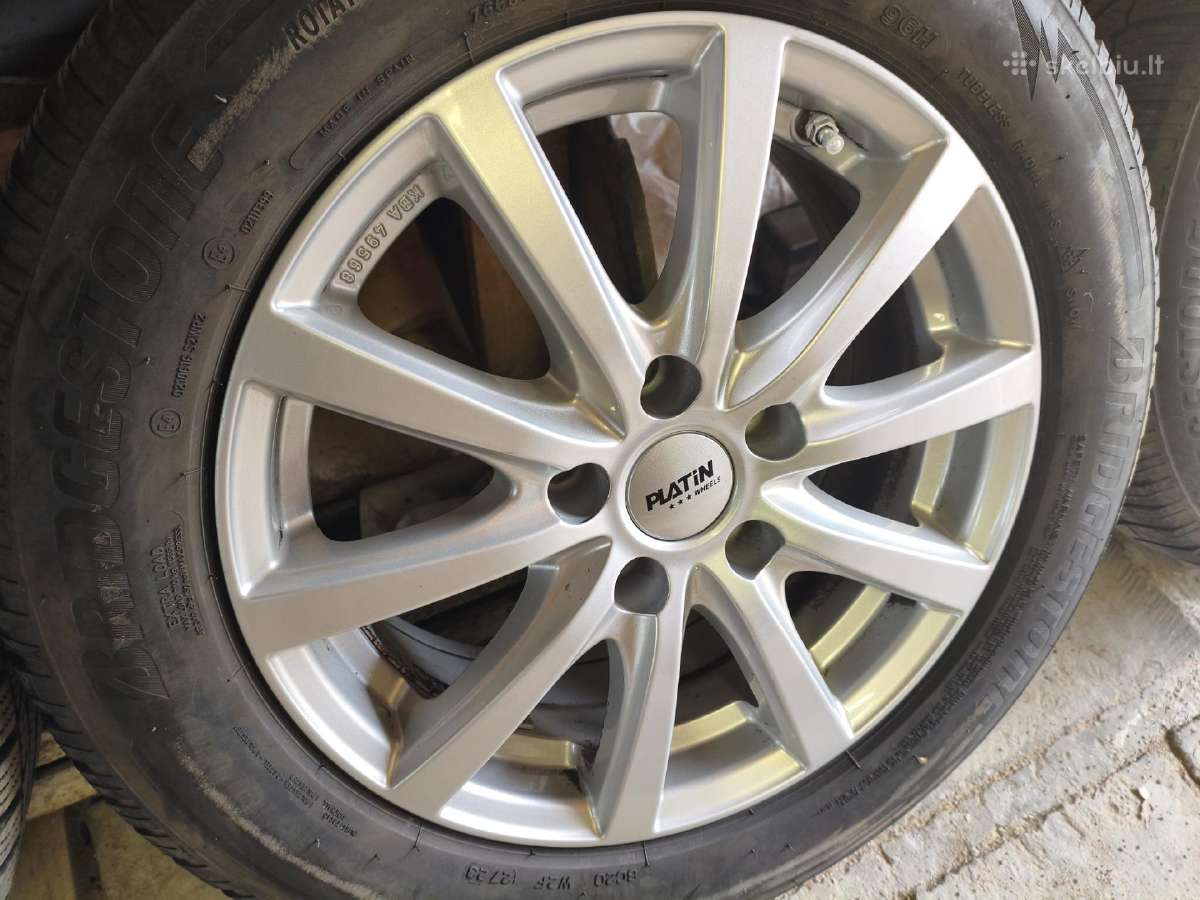 Parduodamas žieminių ratų komplektas R16 Škoda/VW - nuotraukos Nr. 4