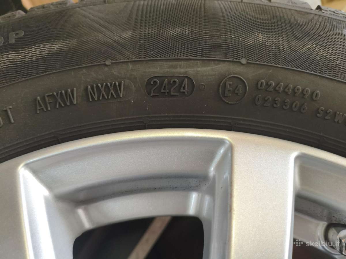 Parduodamas žieminių ratų komplektas R16 Škoda/VW - nuotraukos Nr. 8