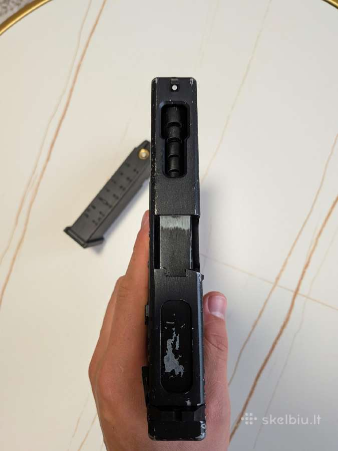 We Glock 18c aursoft green gas pistoletas - nuotraukos Nr. 2