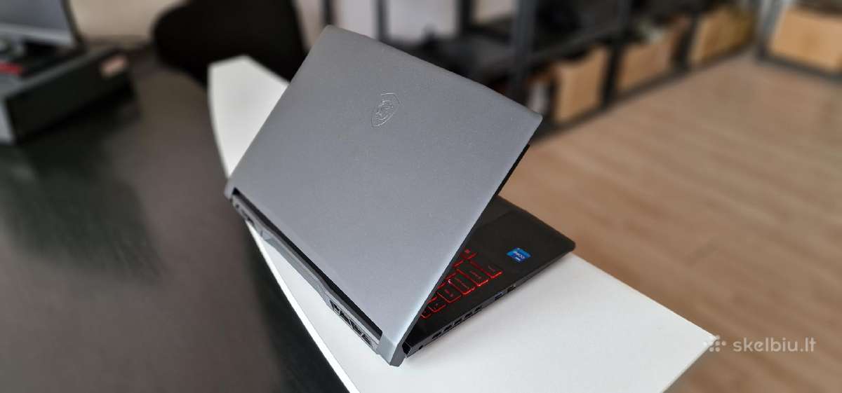 Msi Gf66, i5-11400h, 512 SSD, 16gb, Rtx 3060 6g - nuotraukos Nr. 5