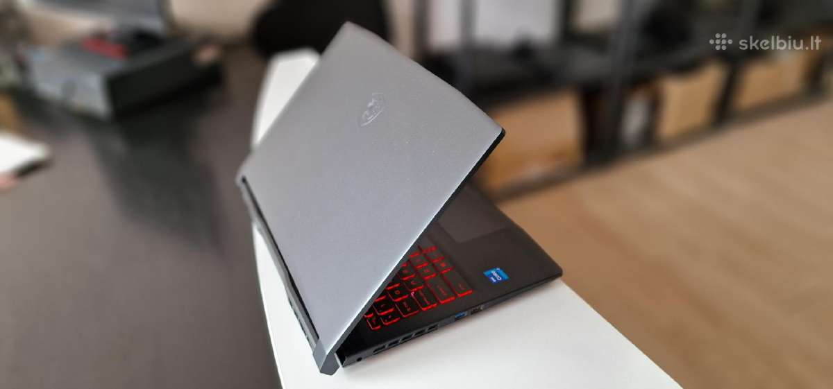 Msi Gf66, i5-11400h, 512 SSD, 16gb, Rtx 3060 6g - nuotraukos Nr. 6