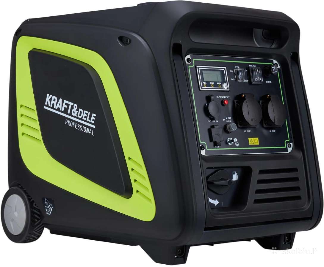 Inverterinis elektros generatorius 4.9kw - nuotraukos Nr. 5