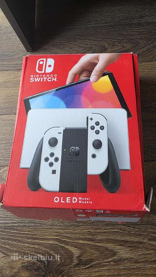 Nintendo Switch Oled (Atrištas) +512gb Sd ir dėkla - nuotraukos Nr. 10