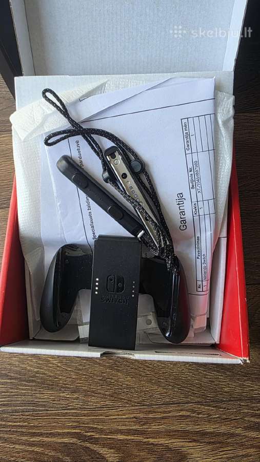 Nintendo Switch Oled (Atrištas) +512gb Sd ir dėkla - nuotraukos Nr. 11