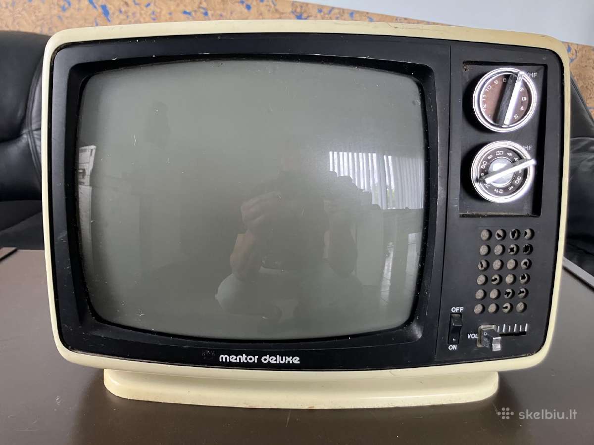 Vintažiniai televizoriai Banga ir Mentor deluxe - nuotraukos Nr. 3