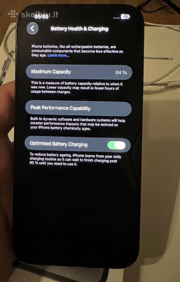 iPhone 14 Plus 128 GB 84% - nuotraukos Nr. 3