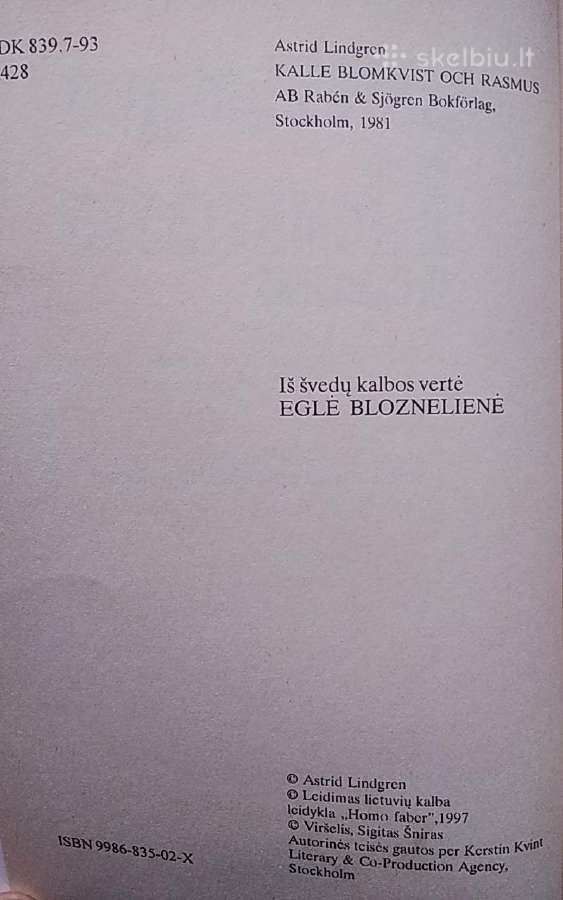 Kalis Bliumkvistas ir Rasmusas - nuotraukos Nr. 3