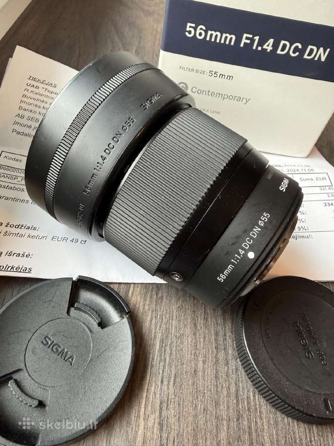 Sigma 56mm F/1.4 Dc Dn Contemp. (Fujifilm X mount) - nuotraukos Nr. 6