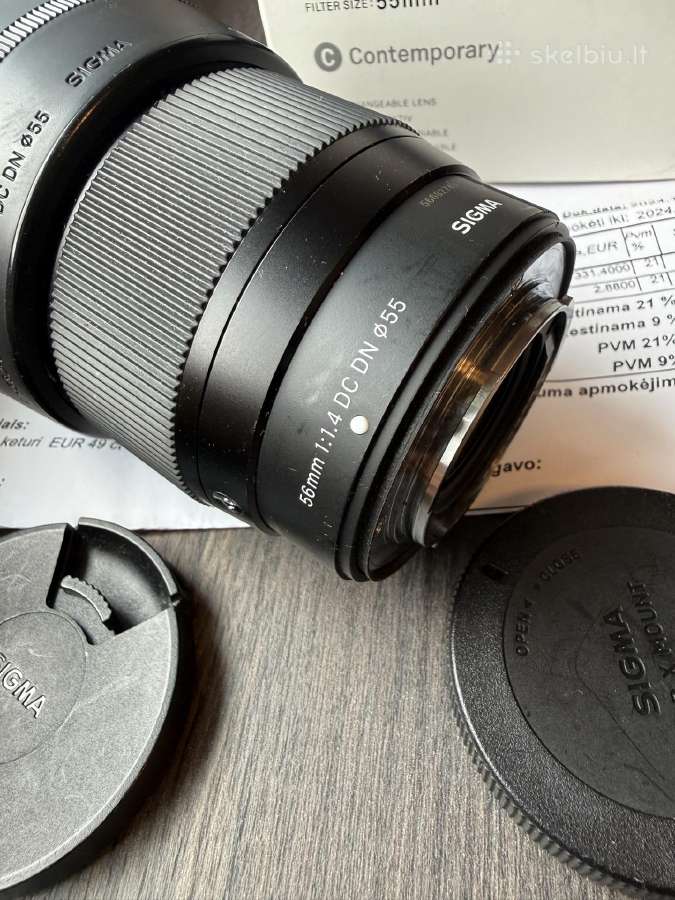 Sigma 56mm F/1.4 Dc Dn Contemp. (Fujifilm X mount) - nuotraukos Nr. 7