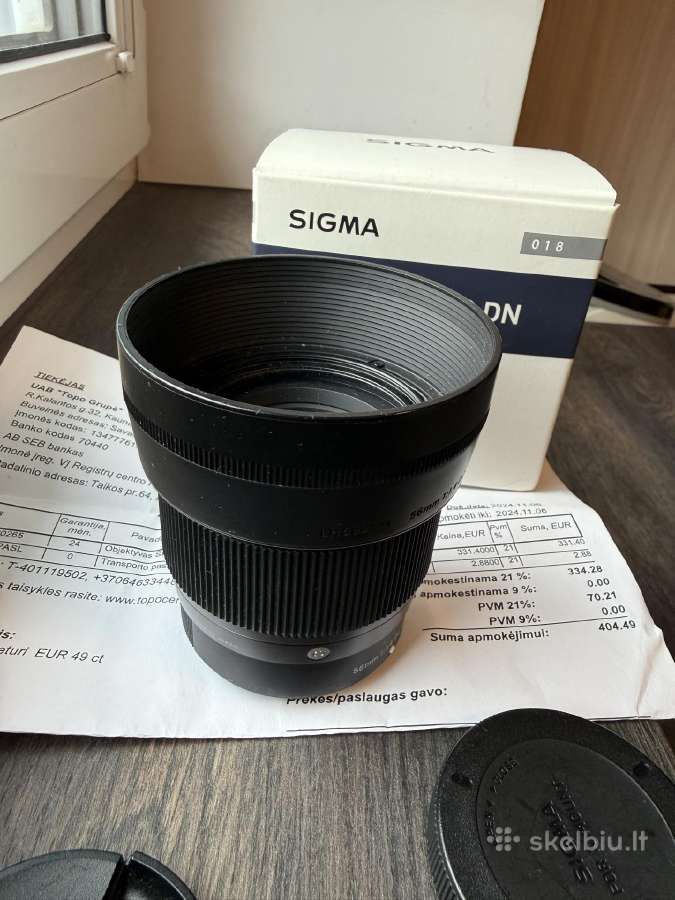 Sigma 56mm F/1.4 Dc Dn Contemp. (Fujifilm X mount) - nuotraukos Nr. 8