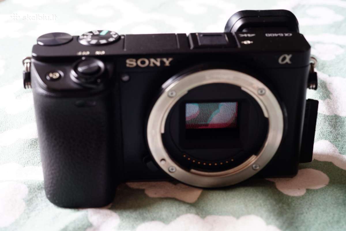 Sony a6400 su priedais - nuotraukos Nr. 4