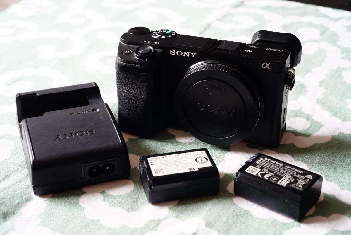 Sony a6400 su priedais - nuotraukos Nr. 8