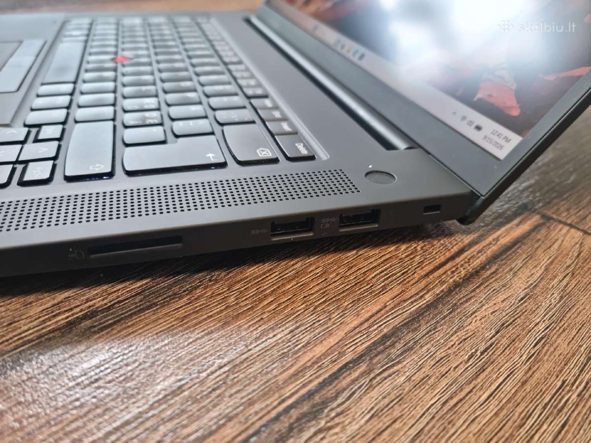 Lenovo Thinkpad X1 Extreme Gen 4 i7 32gb 1tb - nuotraukos Nr. 3