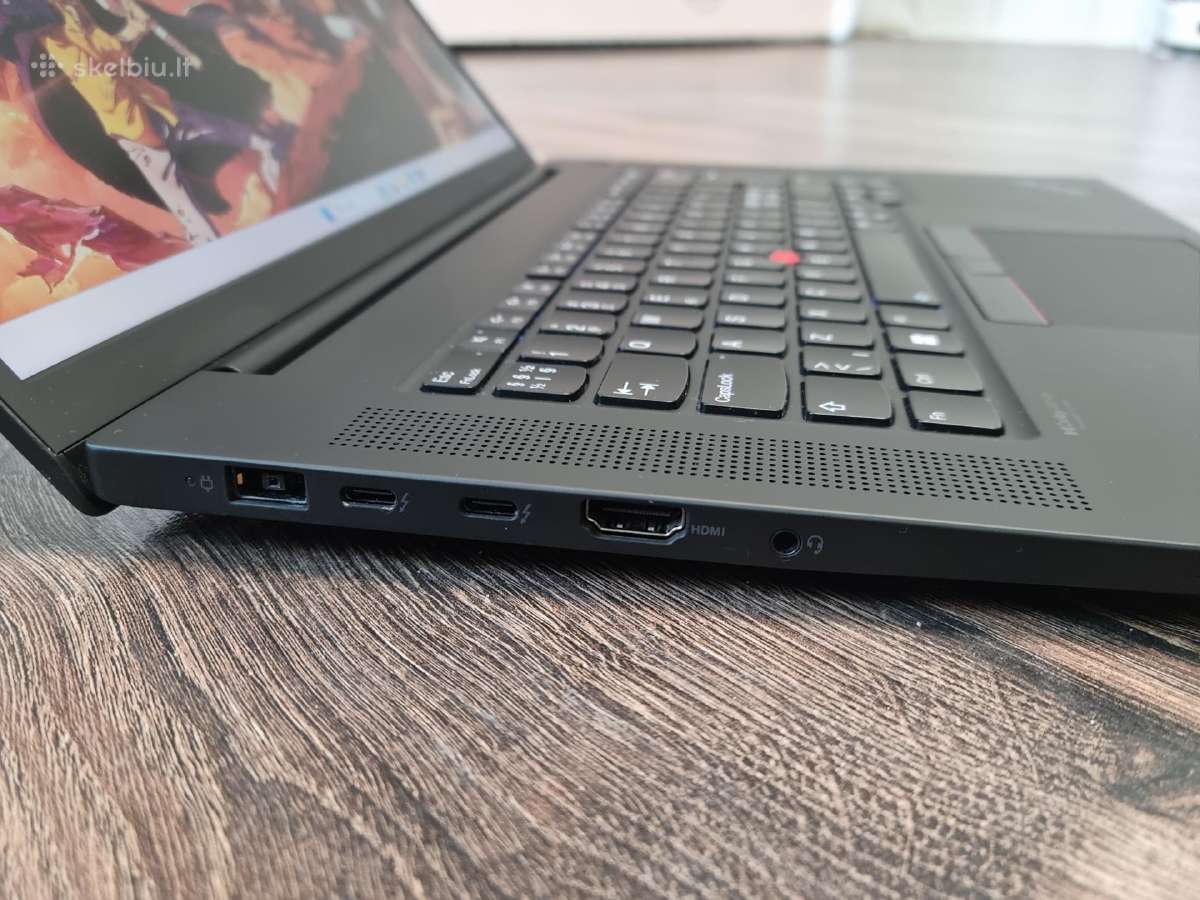 Lenovo Thinkpad X1 Extreme Gen 4 i7 32gb 1tb - nuotraukos Nr. 5